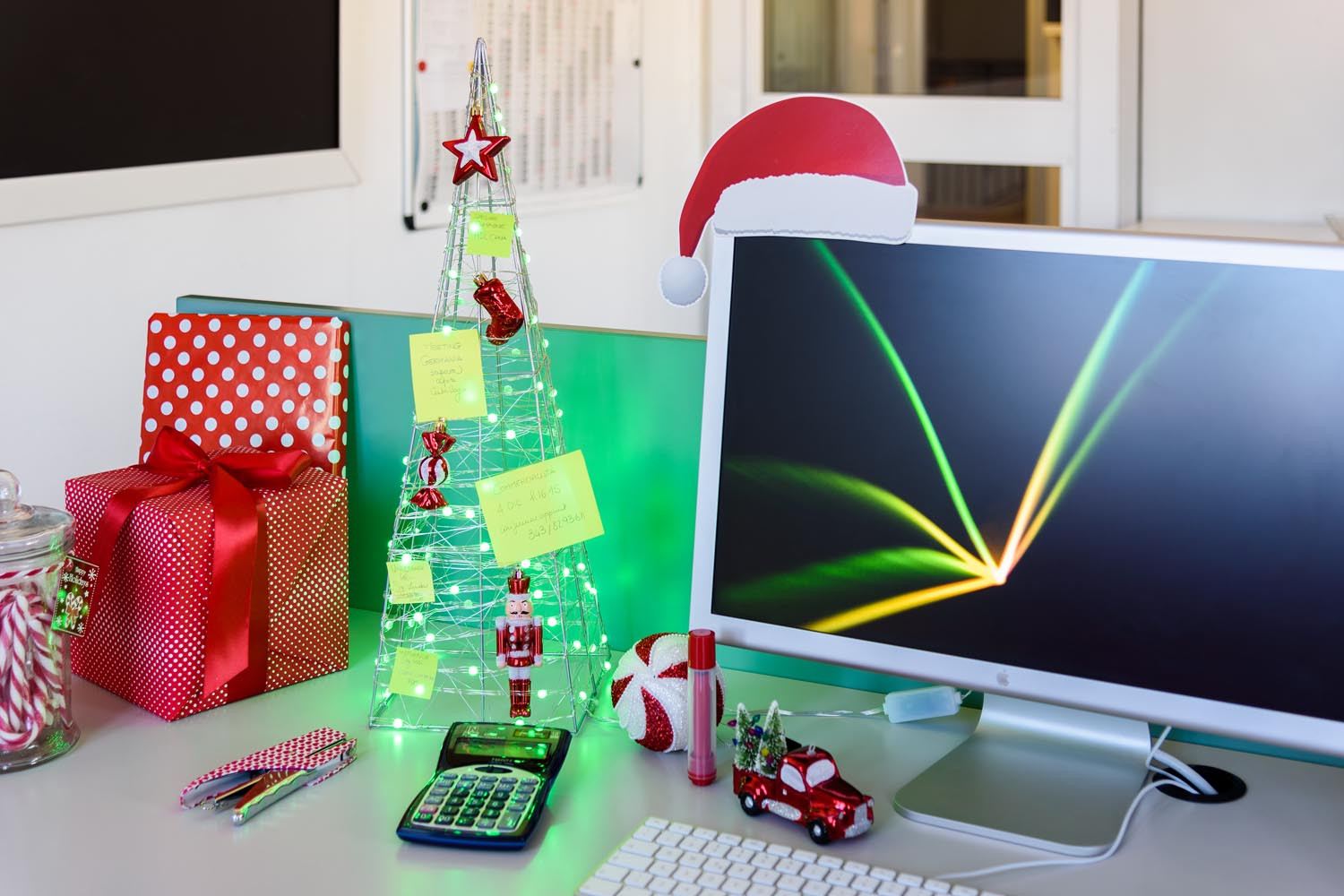 albero-luminoso-natale-ufficio